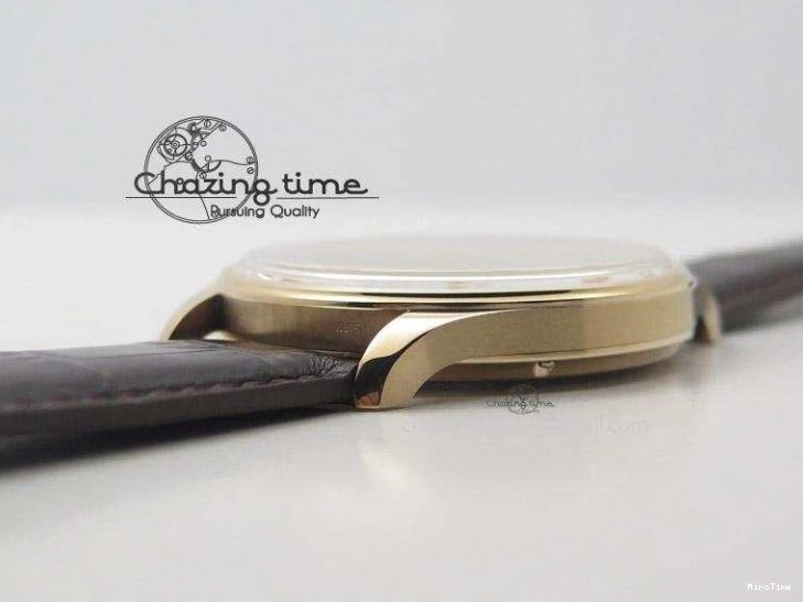 MIROTIME 0422 Compact Portuguese IW545409 RG ZF 1:1 Best Edition White Dial On Brown Leather Strap A 7336